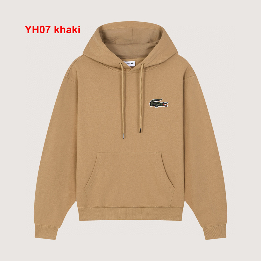 Lacoste Oversized Fleece Hoodie · A2644 — תמונה 8