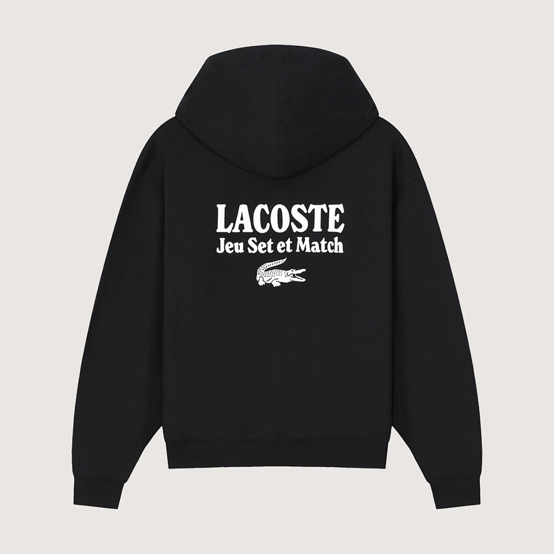 Lacoste Oversized Fleece Hoodie · A2644 — תמונה 36
