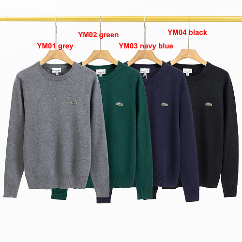 Lacoste Men's Crew Neck Cotton Sweater · A3472