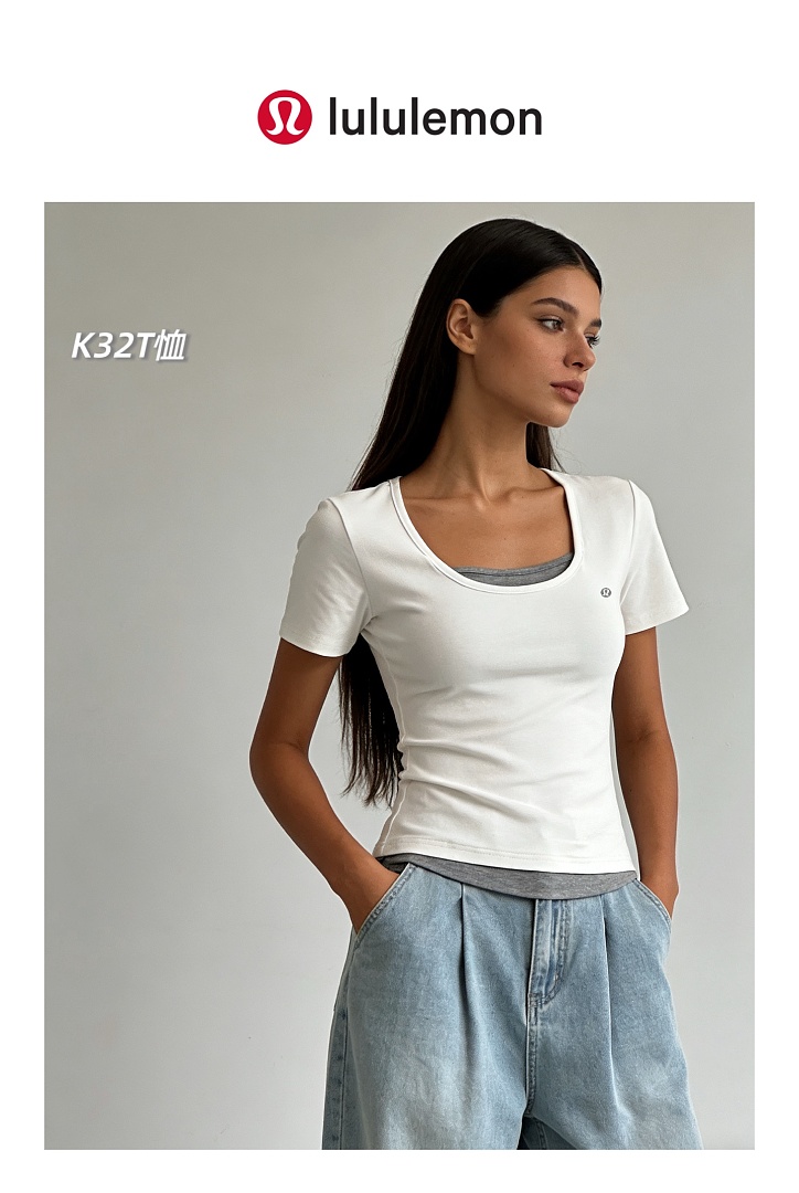 Lululemon Wundermost Ultra-Soft Nulu Scoop-Neck T-Shirt · A3140 — תמונה 5