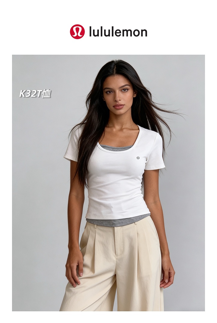 Lululemon Wundermost Ultra-Soft Nulu Scoop-Neck T-Shirt · A3140 — תמונה 2