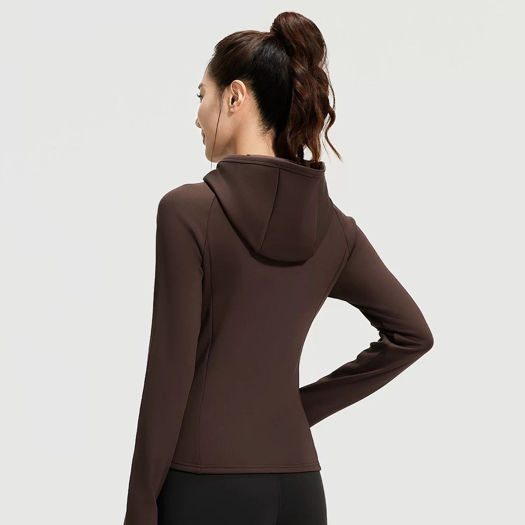 Lululemon Define Cropped Hooded Jacket · A2723 — תמונה 34