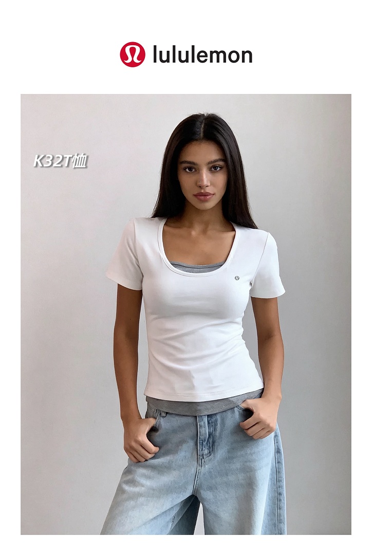 Lululemon Wundermost Ultra-Soft Nulu Scoop-Neck T-Shirt · A3140 — תמונה 3