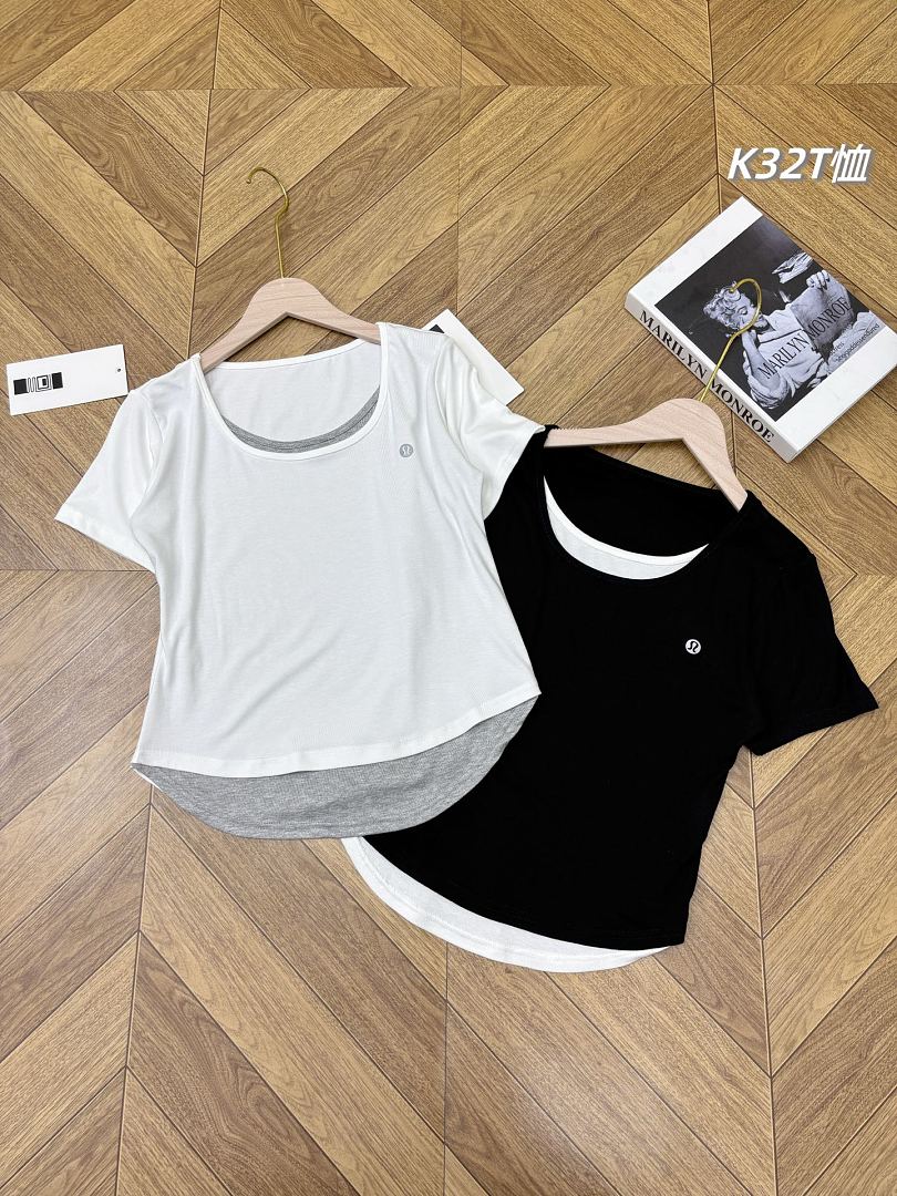 Lululemon Wundermost Ultra-Soft Nulu Scoop-Neck T-Shirt · A3140 — תמונה 24