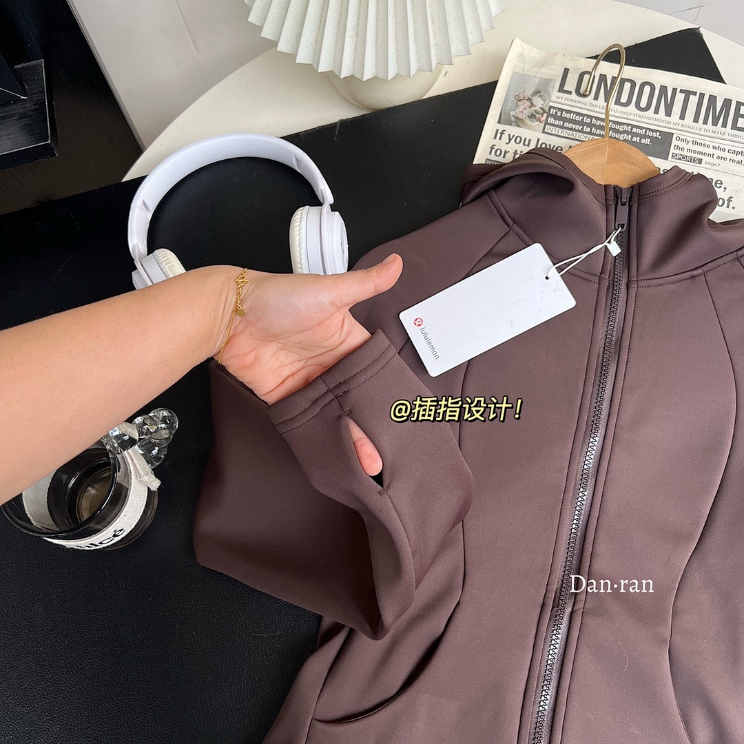 Lululemon Define Cropped Hooded Jacket · A2723 — תמונה 21