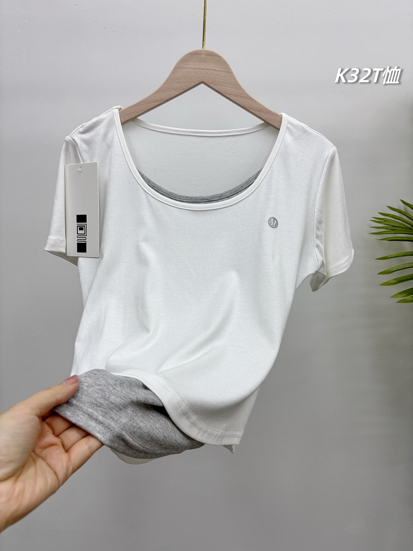Lululemon Wundermost Ultra-Soft Nulu Scoop-Neck T-Shirt · A3140 — תמונה 14