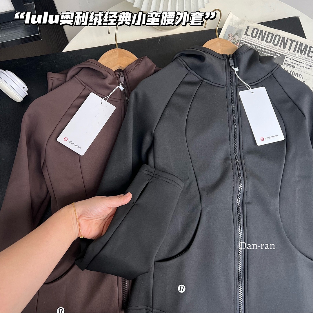 Lululemon Define Cropped Hooded Jacket · A2723 — תמונה 26