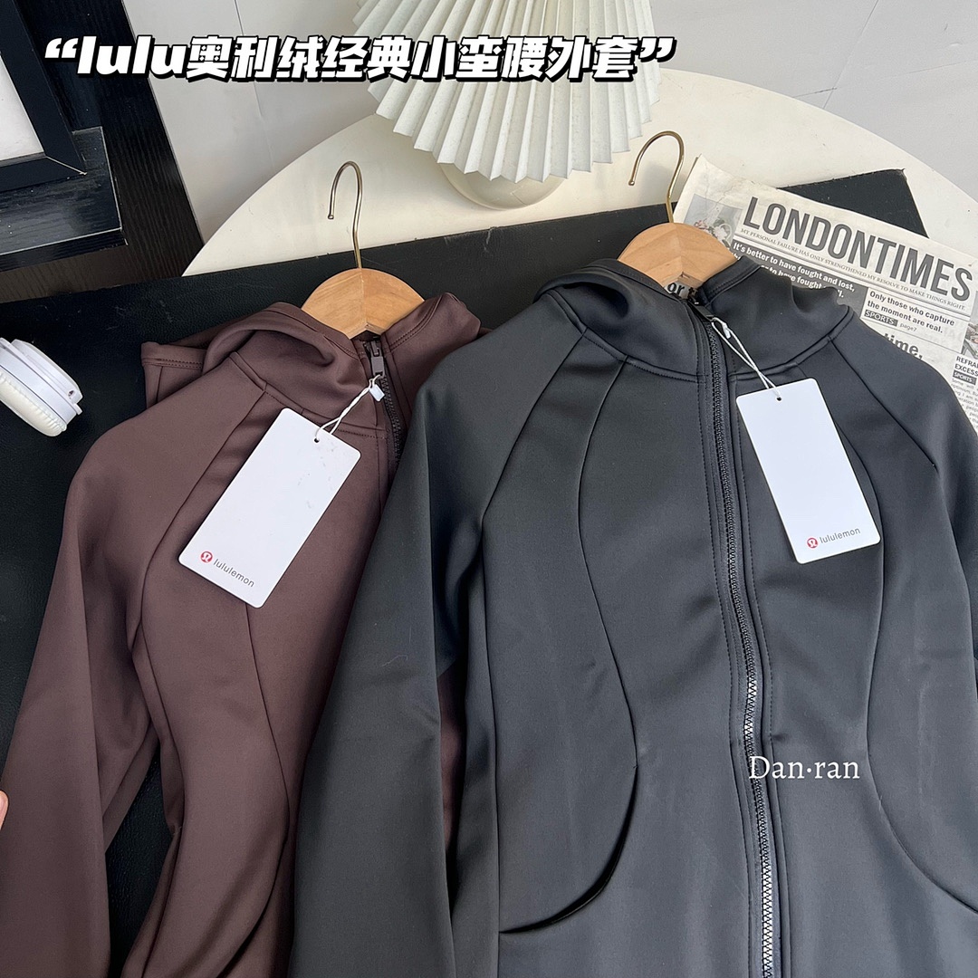 Lululemon Define Cropped Hooded Jacket · A2723 — תמונה 30