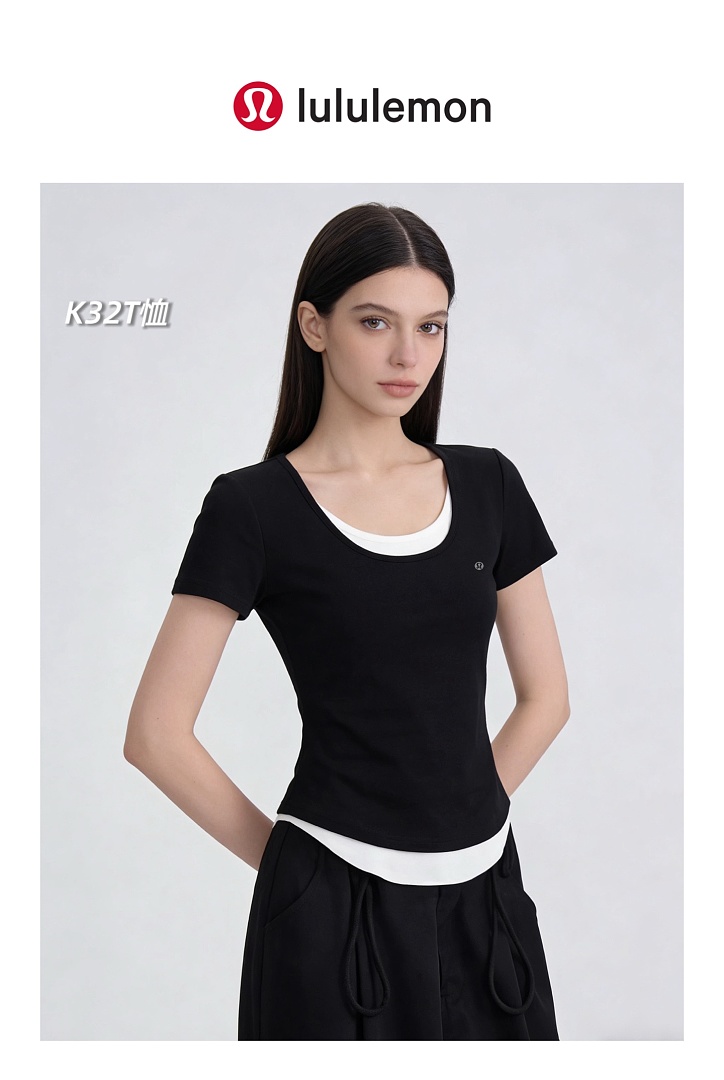 Lululemon Wundermost Ultra-Soft Nulu Scoop-Neck T-Shirt · A3140 — תמונה 4