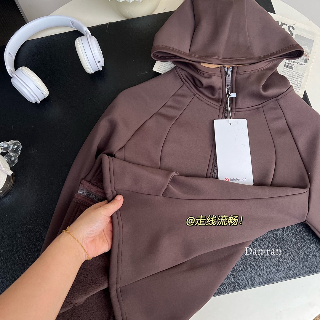 Lululemon Define Cropped Hooded Jacket · A2723 — תמונה 17