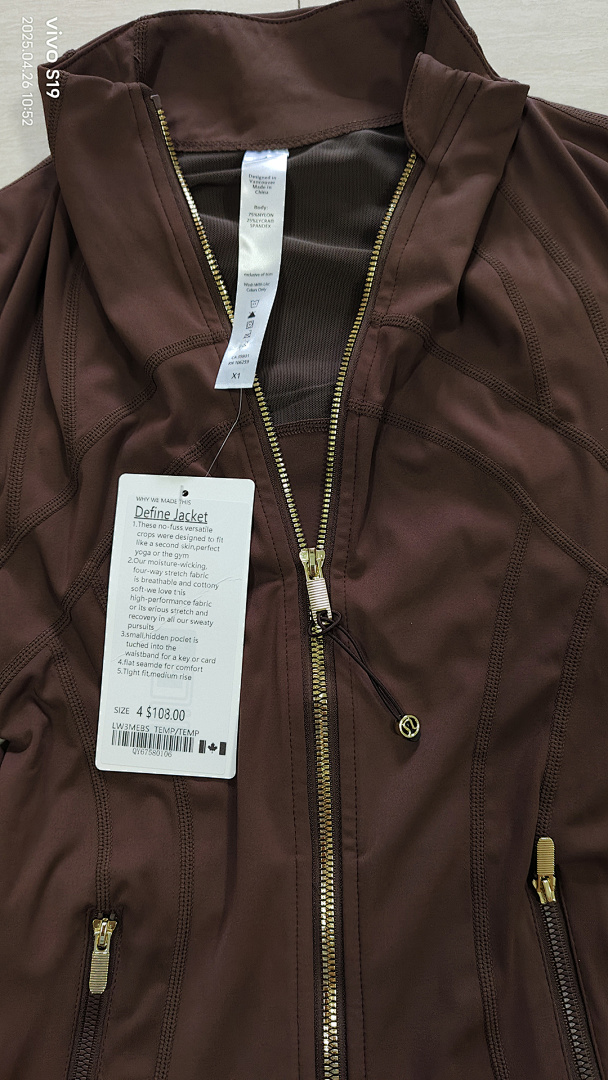 Lululemon Define Cropped Jacket · A2326 — תמונה 10