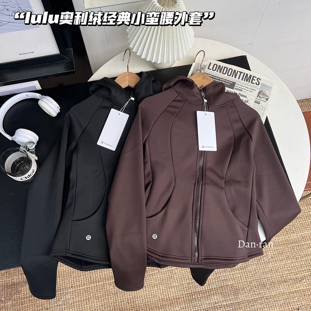 Lululemon Define Cropped Hooded Jacket · A2723 — תמונה 33