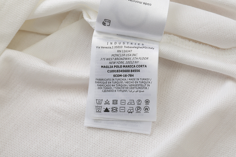 Moncler Logo Patch Cotton Piquet Polo · A3013 — תמונה 25