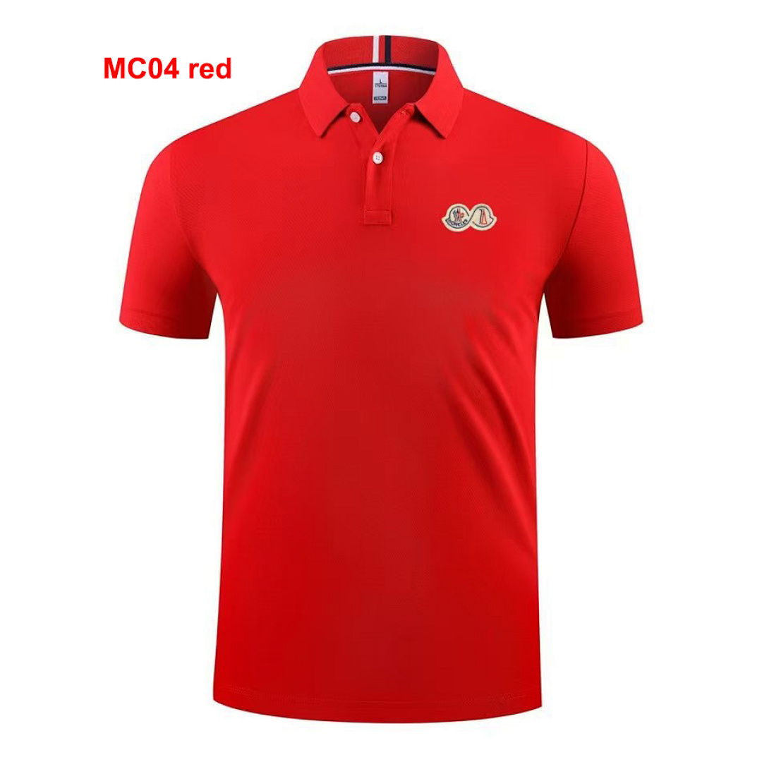Moncler Logo Patch Cotton Polo Shirt · A2474 — תמונה 7