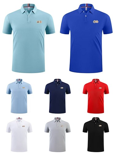 Moncler Logo Patch Cotton Polo Shirt · A2474