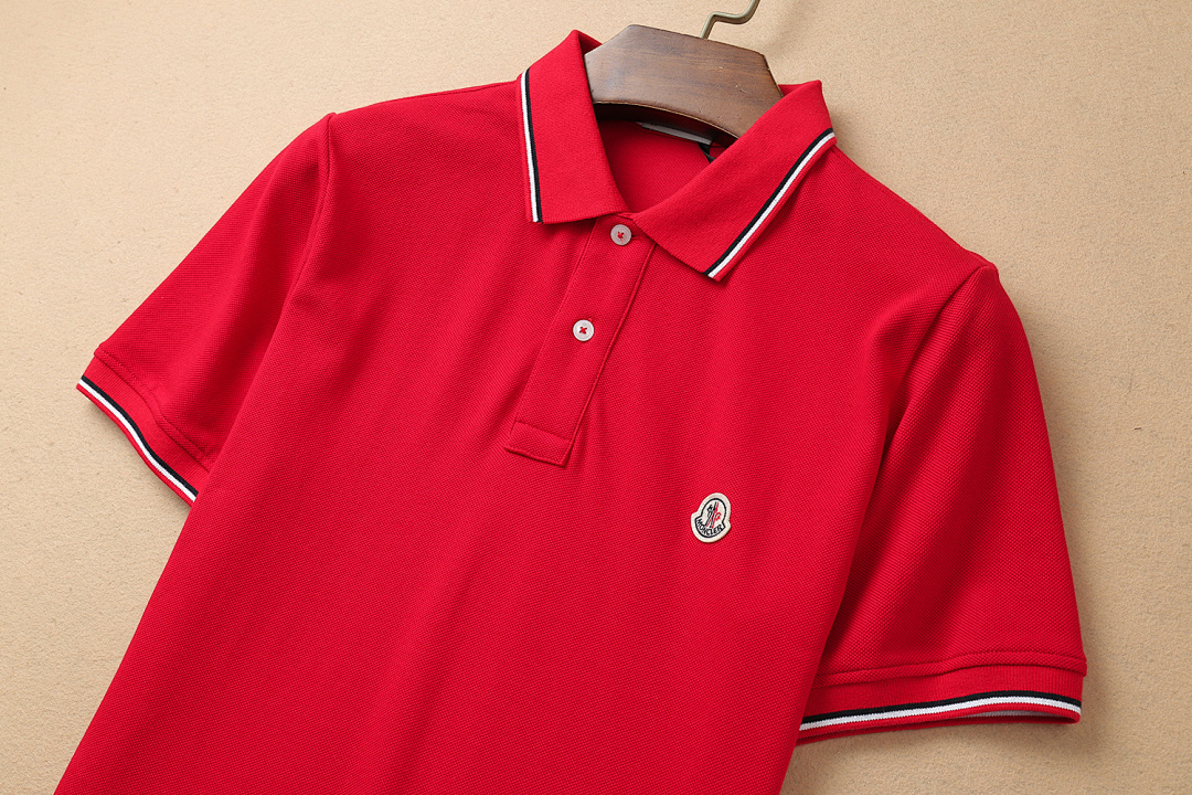 Moncler Logo Patch Cotton Piquet Polo · A3013 — תמונה 54
