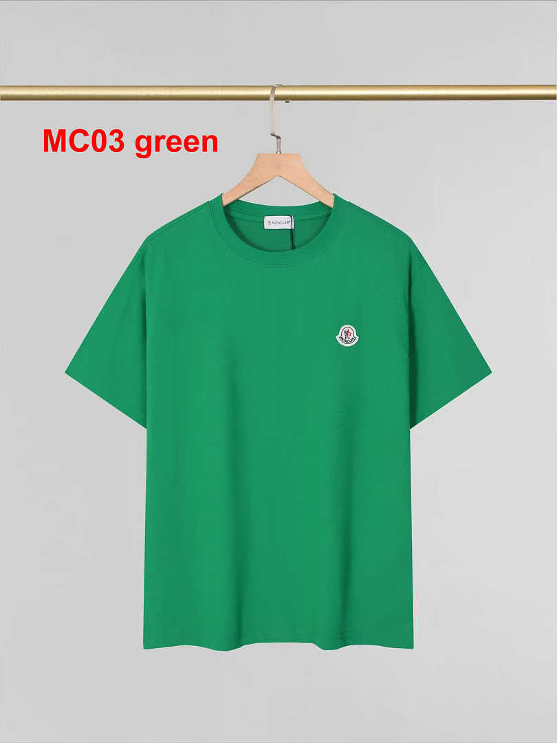 Moncler Logo Patch Cotton T-Shirt · A3232 — תמונה 7