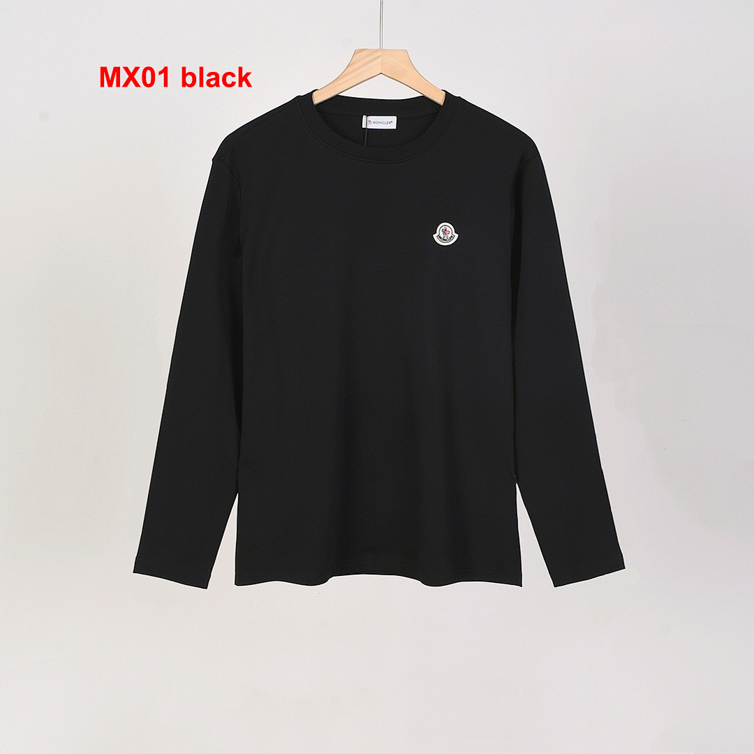 Moncler Logo Patch Cotton T-Shirt · A2490 — תמונה 7