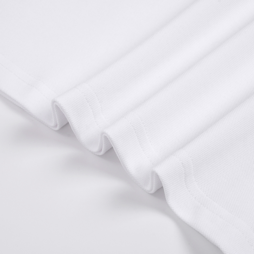 Moncler Tricolor-Trimmed Cotton Piquet Polo Shirt · A3237 — תמונה 12