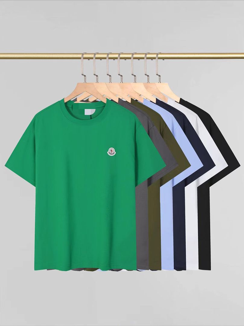 Moncler Logo Patch Cotton T-Shirt · A3232