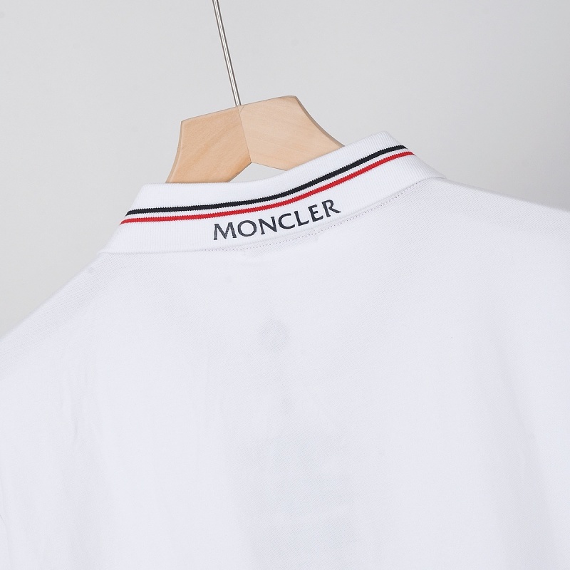 Moncler Tricolor-Trimmed Cotton Piquet Polo Shirt · A3237 — תמונה 38