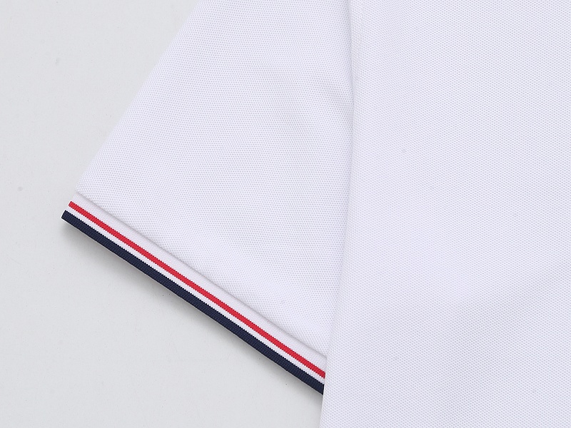 Moncler Tricolor-Trimmed Cotton Piquet Polo Shirt · A3217 — תמונה 29