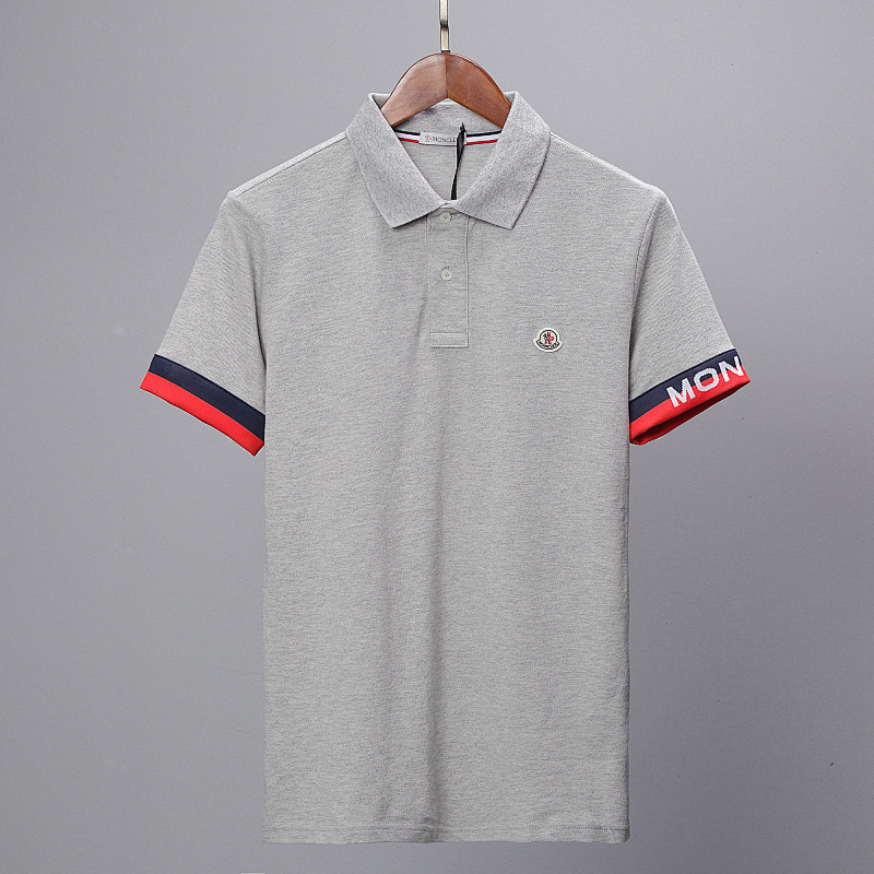 Moncler Tricolor-Trimmed Cotton Piquet Polo Shirt · A3014 — תמונה 48