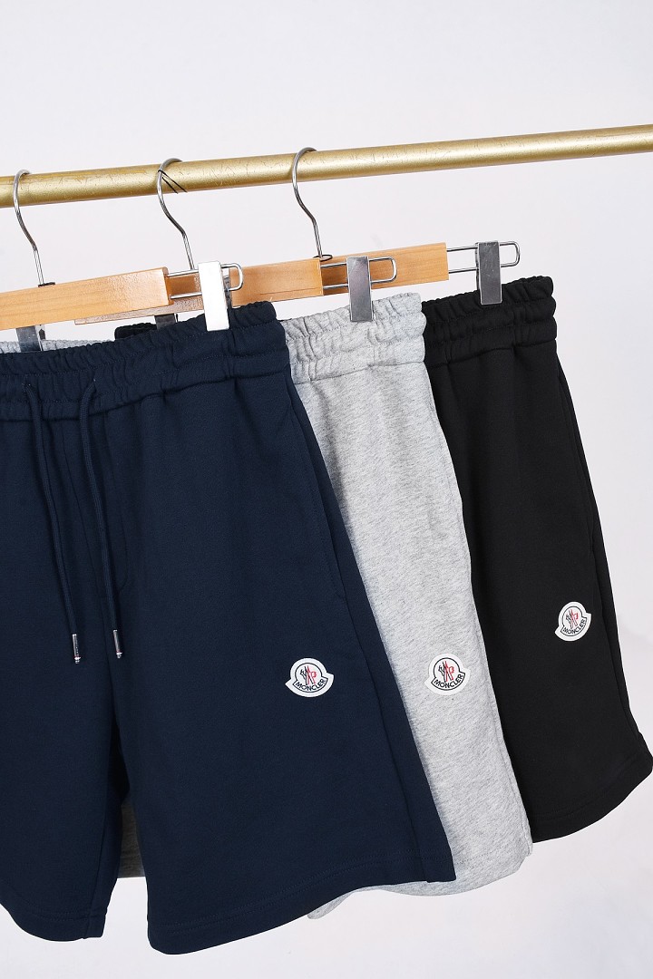 Moncler Logo Stretch Cotton Fleece Shorts · A3219 — תמונה 27