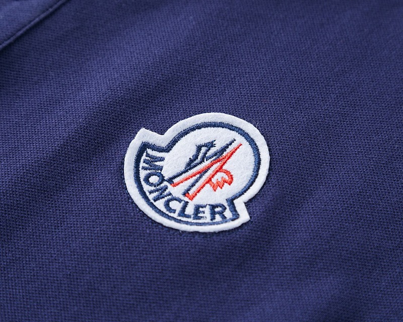 Moncler Tricolor-Trimmed Cotton Piquet Polo Shirt · A2432 — תמונה 23