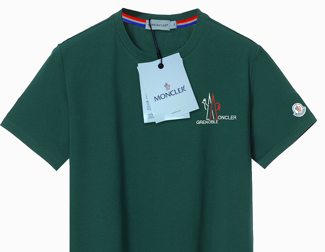 Moncler Grenoble Logo Cotton T-Shirt · A3015 — תמונה 8