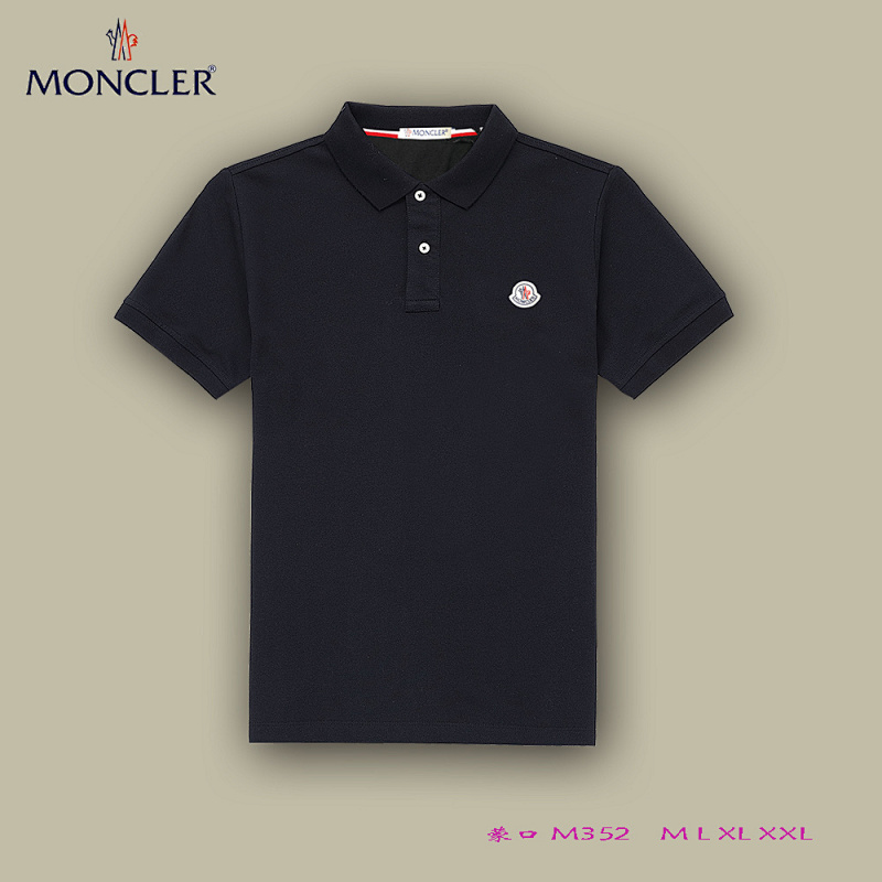 Moncler Logo Patch Cotton Piquet Polo · A3013 — תמונה 11