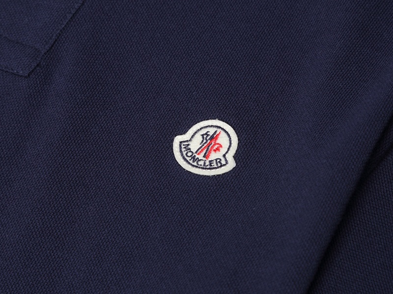 Moncler Tricolor-Trimmed Cotton Piquet Polo Shirt · A3014 — תמונה 31