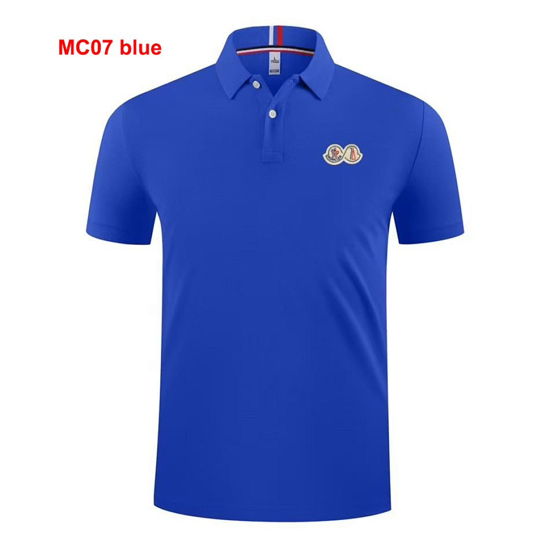 Moncler Logo Patch Cotton Polo Shirt · A2474 — תמונה 4