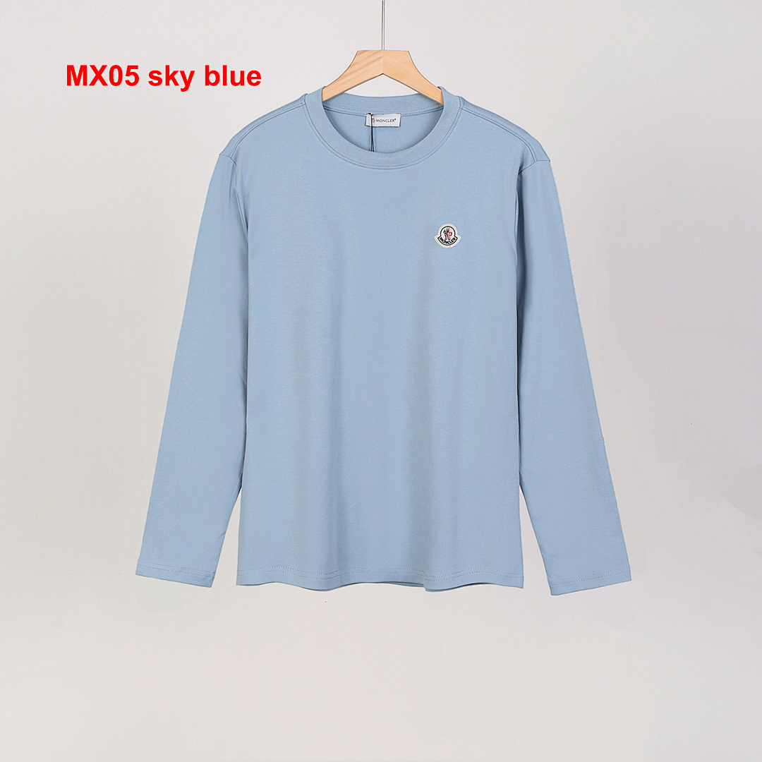 Moncler Logo Patch Cotton T-Shirt · A2490 — תמונה 3