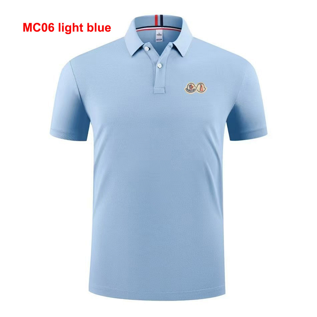Moncler Logo Patch Cotton Polo Shirt · A2474 — תמונה 5