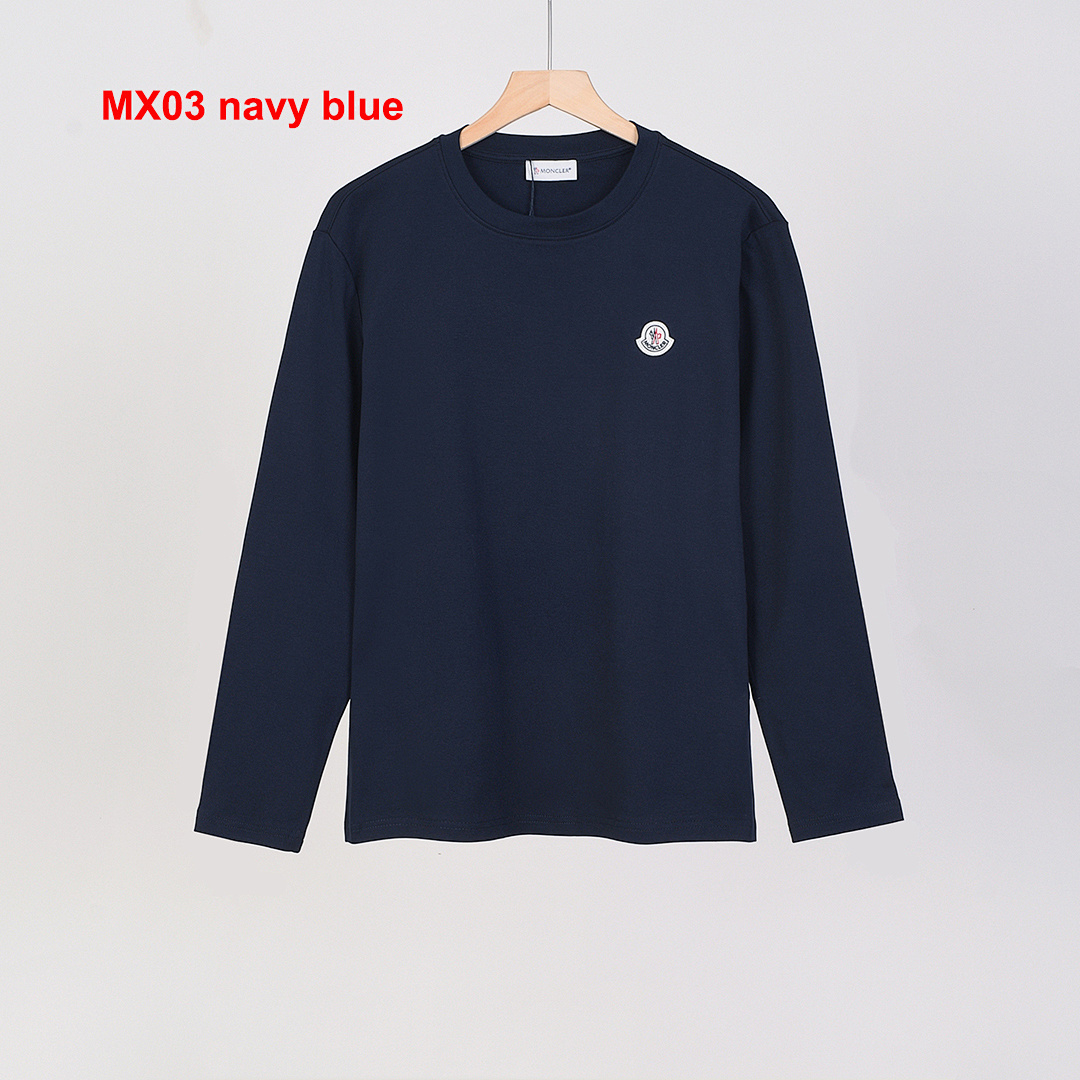 Moncler Logo Patch Cotton T-Shirt · A2490 — תמונה 5