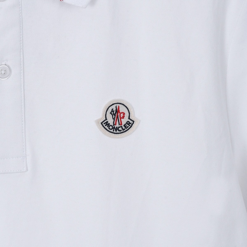 Moncler Tricolor-Trimmed Cotton Piquet Polo Shirt · A3237 — תמונה 42