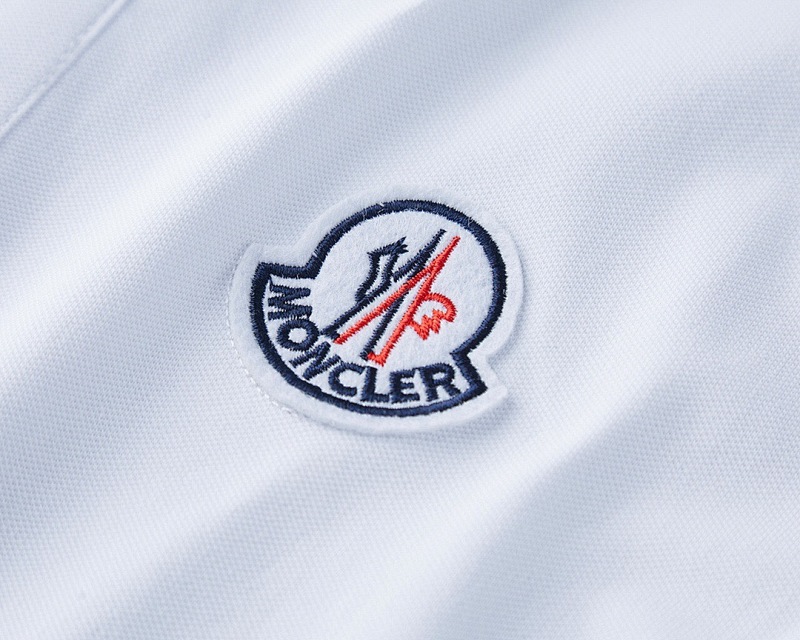 Moncler Tricolor-Trimmed Cotton Piquet Polo Shirt · A2432 — תמונה 11