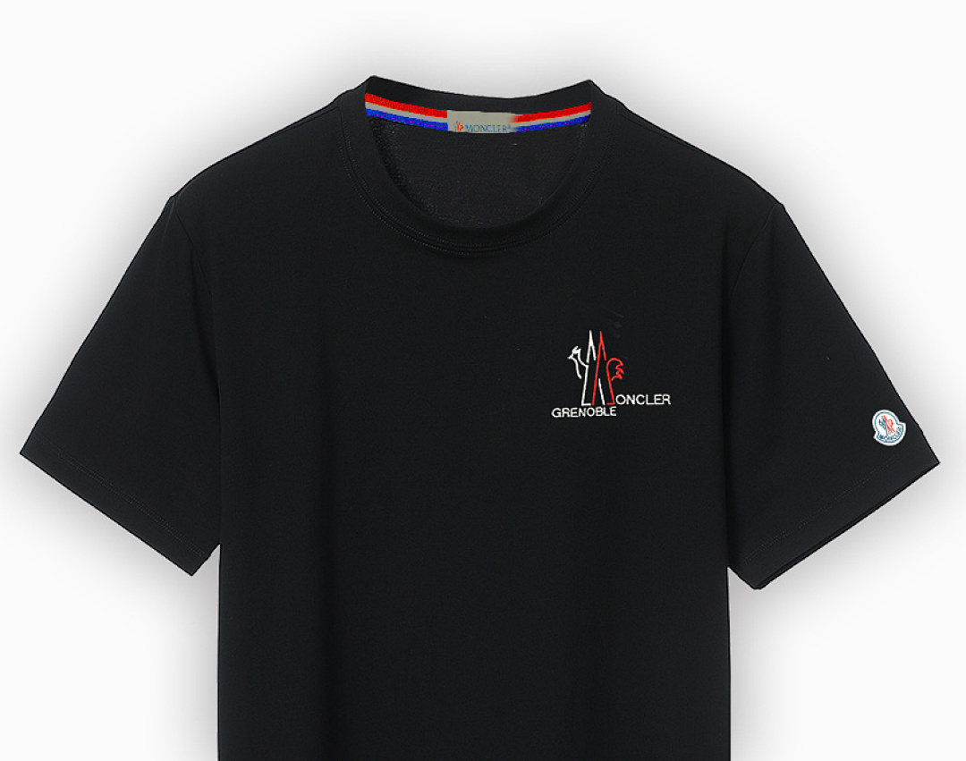 Moncler Grenoble Logo Cotton T-Shirt · A3015 — תמונה 4