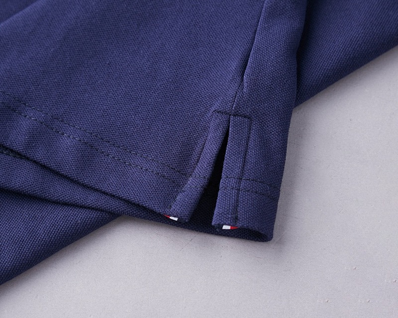 Moncler Tricolor-Trimmed Cotton Piquet Polo Shirt · A2432 — תמונה 25
