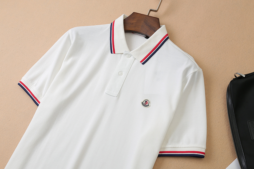 Moncler Logo Patch Cotton Piquet Polo · A3013 — תמונה 28