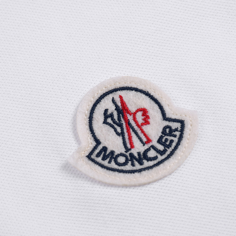 Moncler Tricolor-Trimmed Cotton Piquet Polo Shirt · A3237 — תמונה 21