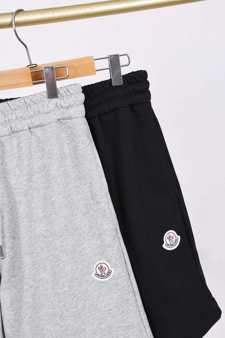 Moncler Logo Stretch Cotton Fleece Shorts · A3219 — תמונה 21