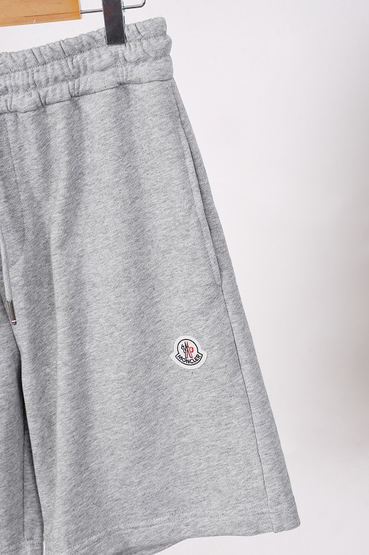 Moncler Logo Stretch Cotton Fleece Shorts · A3219 — תמונה 12
