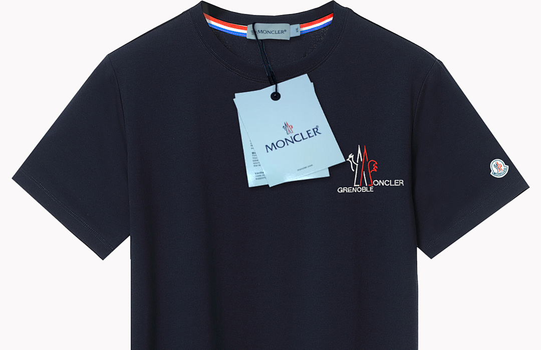 Moncler Grenoble Logo Cotton T-Shirt · A3015 — תמונה 6