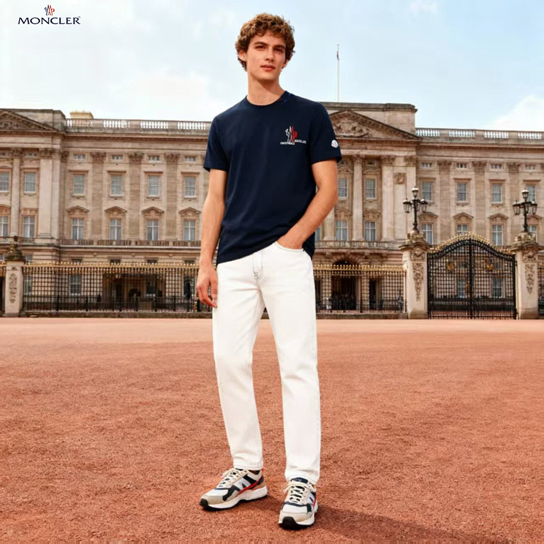 Moncler Grenoble Logo Cotton T-Shirt · A3015 — תמונה 12