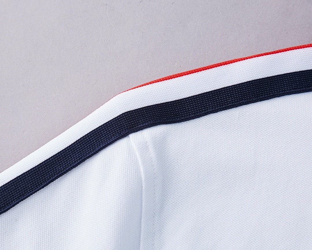 Moncler Tricolor-Trimmed Cotton Piquet Polo Shirt · A2432 — תמונה 12