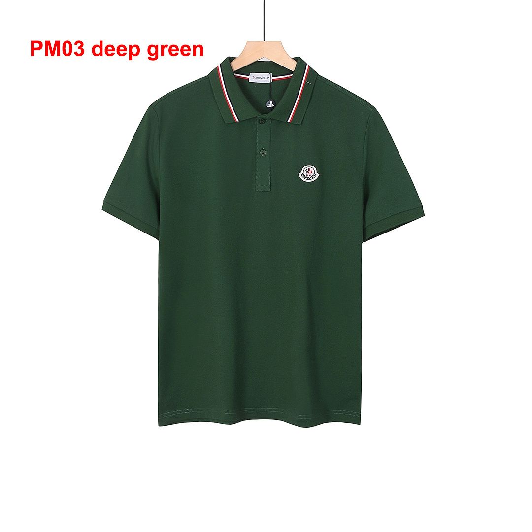 Moncler Tricolor-Trimmed Cotton Piquet Polo Shirt · A3237 — תמונה 7