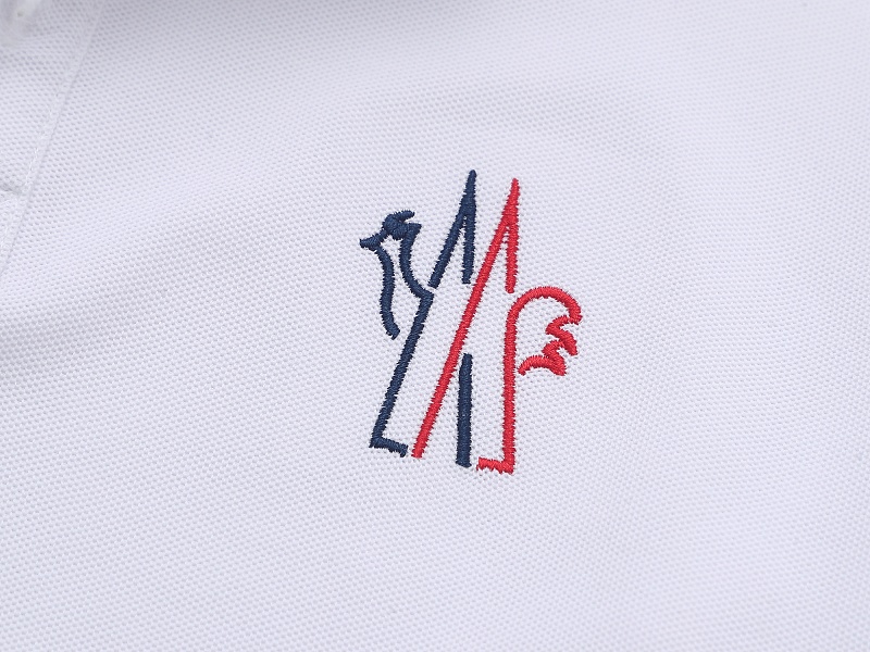 Moncler Tricolor-Trimmed Cotton Piquet Polo Shirt · A3217 — תמונה 33