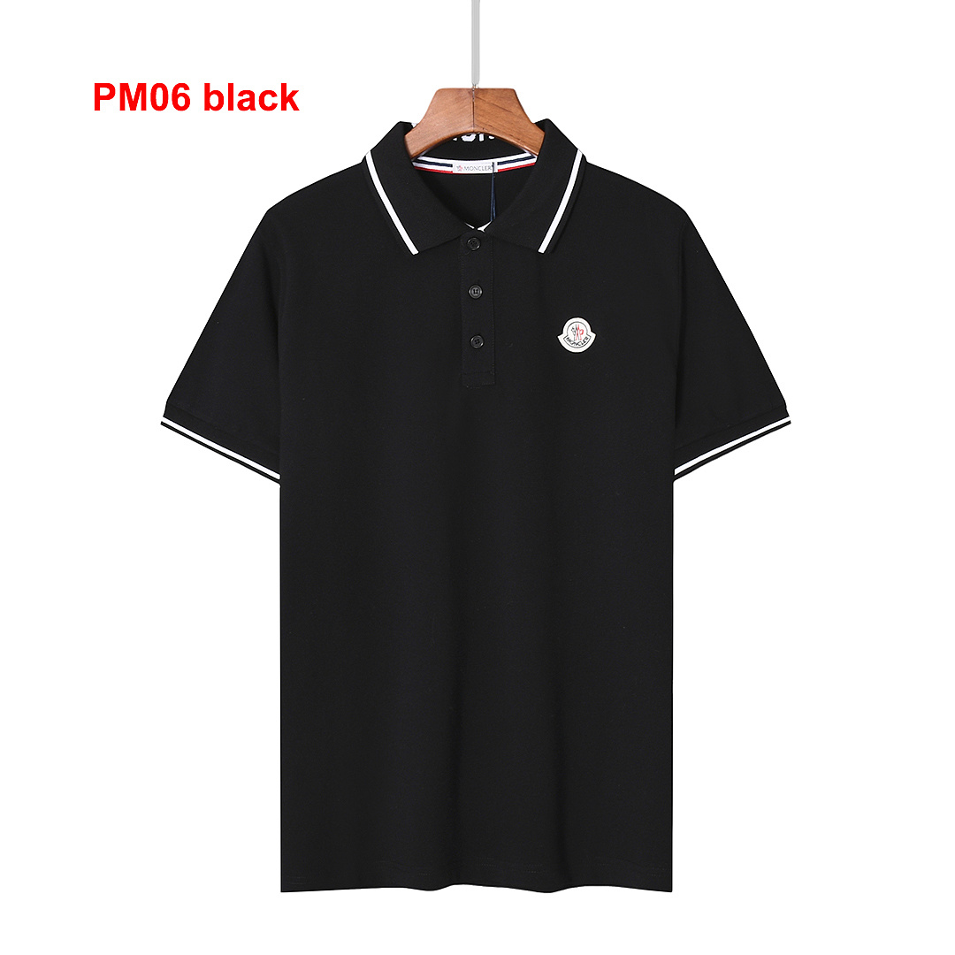 Moncler Tricolor-Trimmed Cotton Piquet Polo Shirt · A3237 — תמונה 4